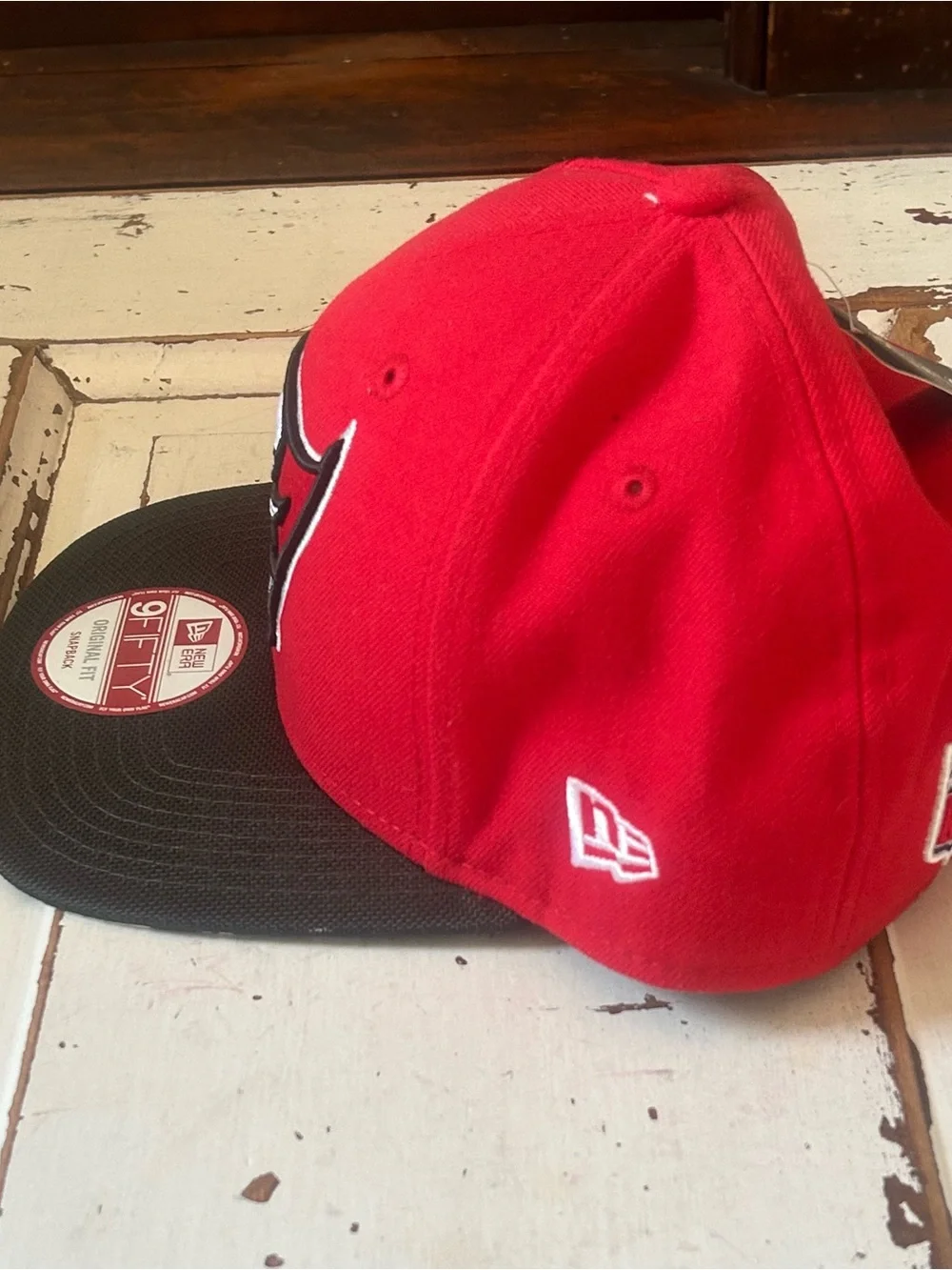 New Era Tampa Bay Buccaneers Red and Black 9FIFTY Snapback Hat